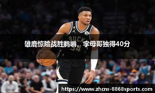 雄鹿惊险战胜鹈鹕，字母哥独得40分